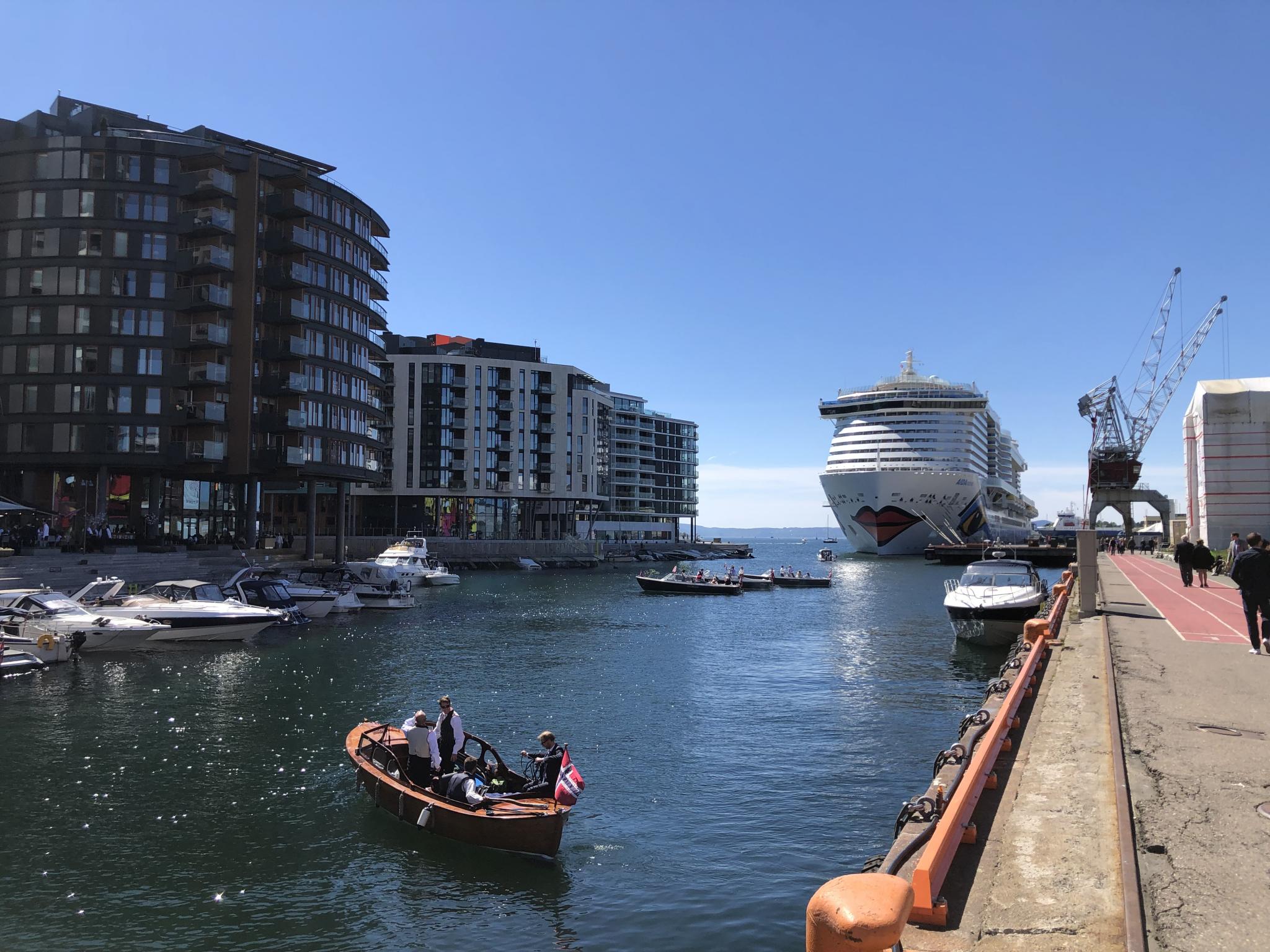 Området utenfor Landgangen 3 - Tjuvholmen